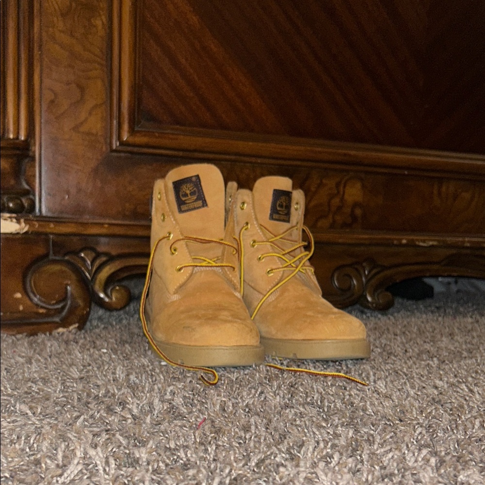 Timberland Men's Wheat Lace-Up Boots